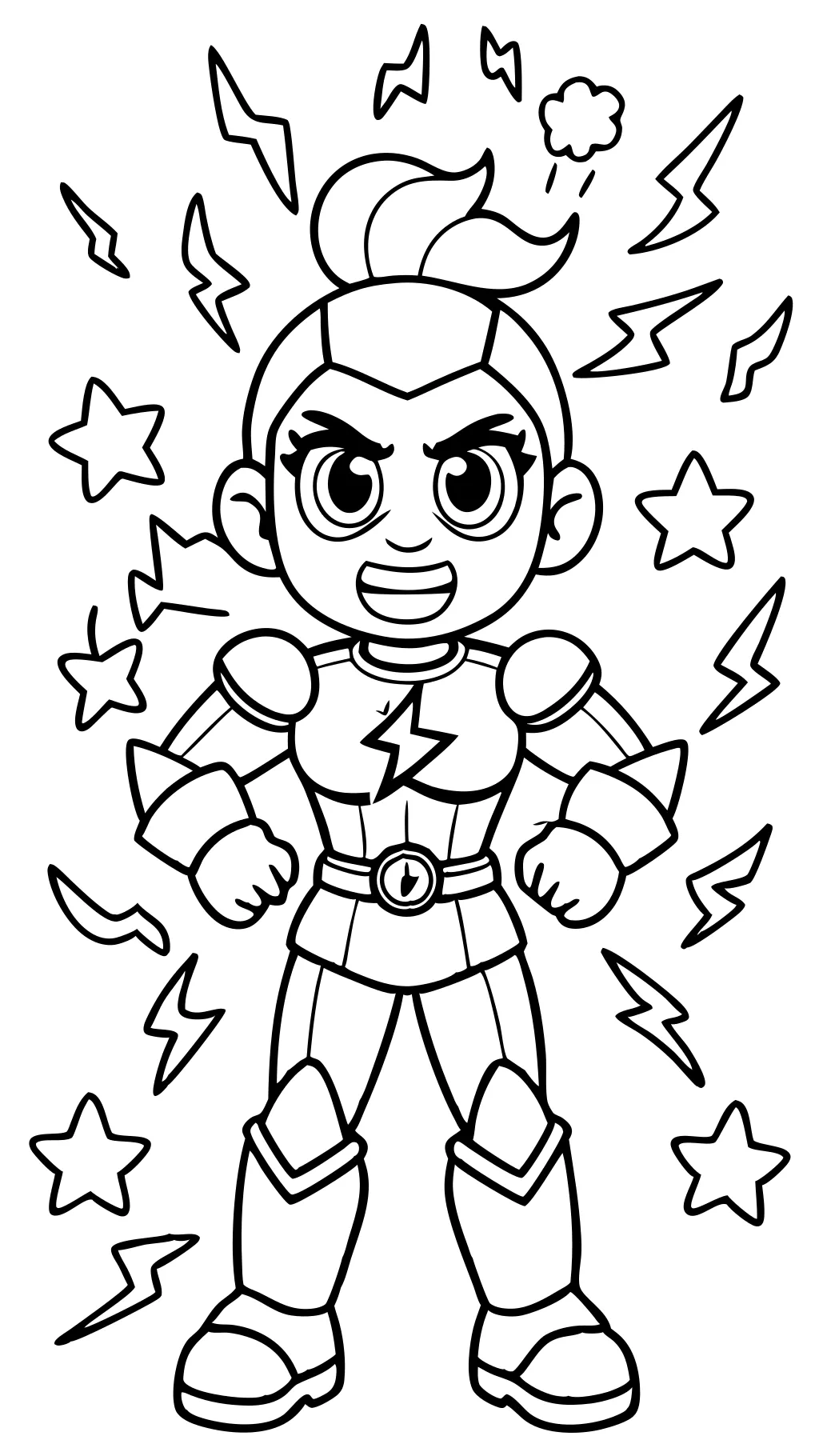 brawl stars coloring pages max